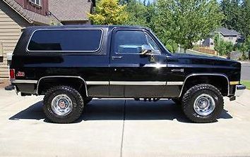 1985 gmc k1500 jimmy 4x4 sport. 1 family owned. first bid meets reserve