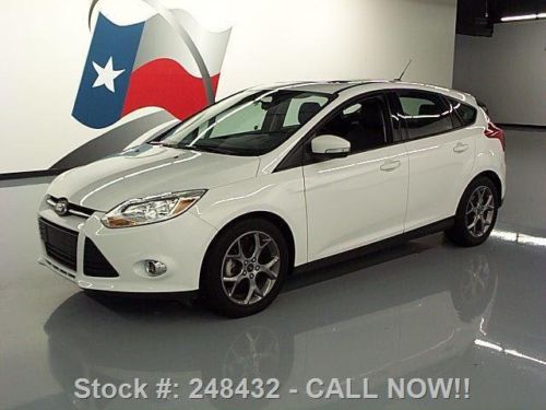 2013 ford focus se leather sunroof alloy wheels 32k mi texas direct auto