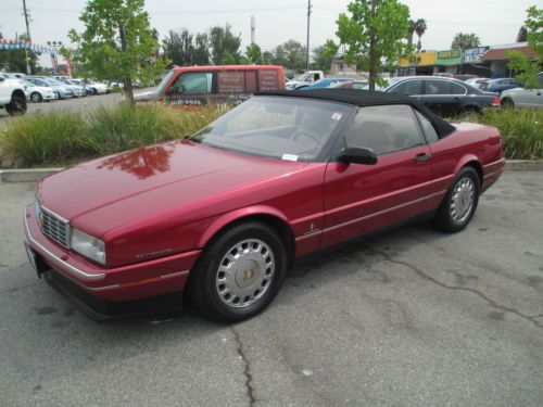 1993 cadillac allante base convertible 2-door 4.6l