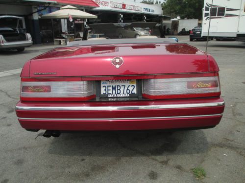1993 Cadillac Allante Base Convertible 2-Door 4.6L, image 7