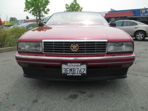 1993 Cadillac Allante Base Convertible 2-Door 4.6L, image 9