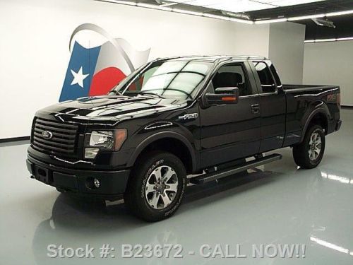 2012 ford f-150 fx4 supercab 4x4 5.0l v8 side steps 20k texas direct auto