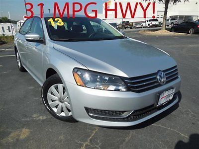 Volkswagen passat 4dr sedan 2.5l automatic s pzev low miles automatic gasoline 2