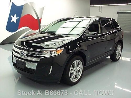2011 ford edge limited htd leather rear cam 20&#039;s 32k mi texas direct auto