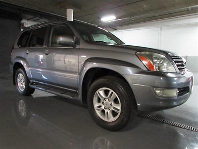 06 lexus gx 470 cypress pearl metallic lite blue leather navigation back up cam