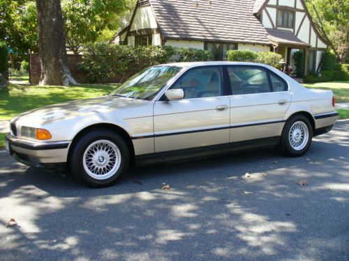 Beautiful california rust free bmw 740il great miles  enthusiast owned must see
