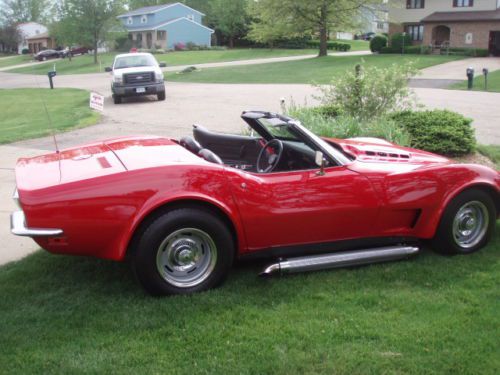 1968 chevrolet convertible corvette