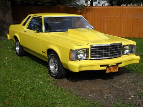 1977 ford granada 351w factory-4 speed stick