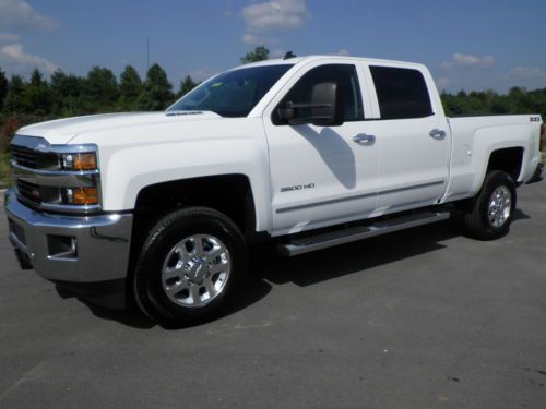 2015 3500 hd crew cab ltz 6.6l duramax plus package z71 4x4 navigation 6&#034;steps