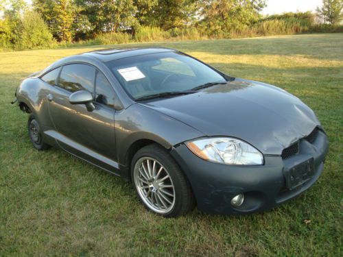 Mitsubishi eclipse salvage rebuildable repairable damaged project wrecked fixer