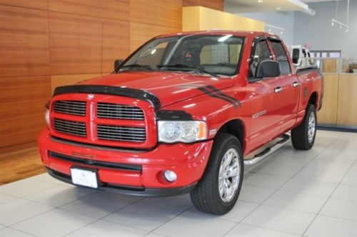 Used dodge ram 5.7 hemi dual exhaust infinity sound hitch chrome red
