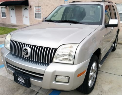 2008 mercury mountaineer premium sport, 3rd row, leather, sunroof, no reserve