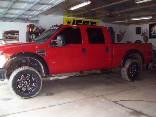 2008 ford f-350 super duty xlt crew cab pickup 4-door 6.4l