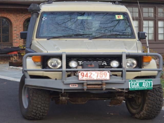 Toyota land cruiser troop carrier