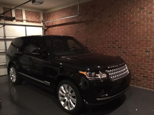 Land rover: range rover ebony