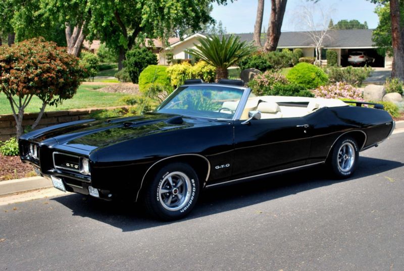 1969 pontiac gto gto convertible