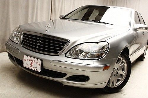 2003 mercedes-benz s430 rwd navigation bosesound moonroof we finance!!