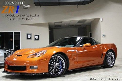 2009 chevrolet corvette zr1 w/3zr only 2k miles! full leather chromes navi wow$$