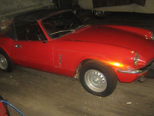 1974 triumph spitfire base convertible 2-door 1.5l