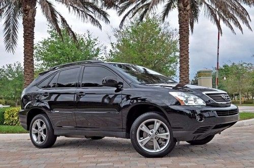 2007 lexus rx400h hybrid navigation!! one owner!! backup camera fwd