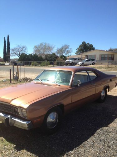 1974 plymouth duster base coupe 2-door 5.2l