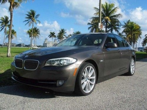 2011 bmw 535i sport navigation premium 2 head up display rare 6-speed manual