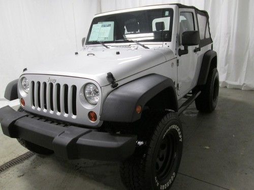 2008 jeep wrangler x, lfted,running boards,auto,4wd,v6,we finance!