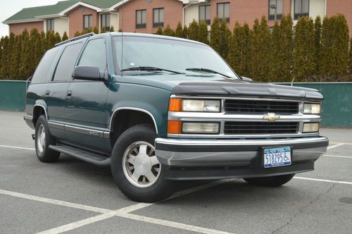 1996 chevrolet tahoe ls 103k 2wd 5.7l vortec 1 owner suv tow pckg clean 1 owner