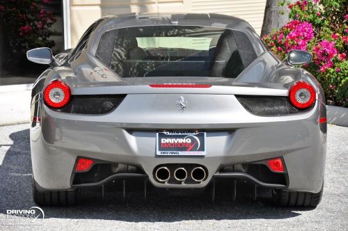 2011 Ferrari 458 ITALIA! GRIGIO FERRO/ROSSO! CARBON! LOW MILES!!, US $200,000.00, image 3