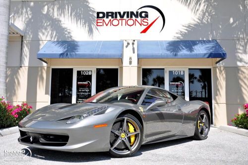 2011 Ferrari 458 ITALIA! GRIGIO FERRO/ROSSO! CARBON! LOW MILES!!, US $200,000.00, image 6