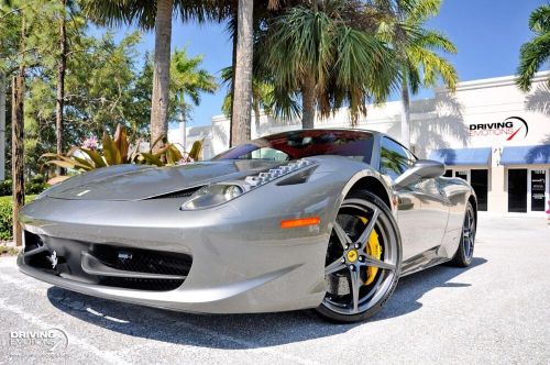 2011 Ferrari 458 ITALIA! GRIGIO FERRO/ROSSO! CARBON! LOW MILES!!, US $200,000.00, image 12