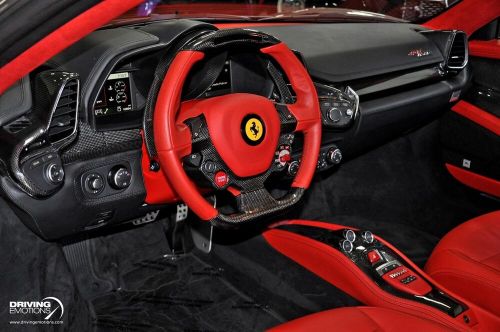 2011 Ferrari 458 ITALIA! GRIGIO FERRO/ROSSO! CARBON! LOW MILES!!, US $200,000.00, image 21