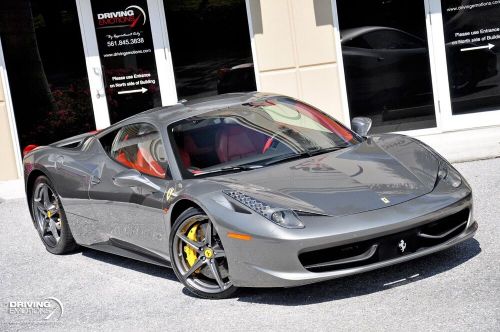 2011 Ferrari 458 ITALIA! GRIGIO FERRO/ROSSO! CARBON! LOW MILES!!, US $200,000.00, image 30