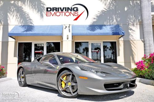 2011 Ferrari 458 ITALIA! GRIGIO FERRO/ROSSO! CARBON! LOW MILES!!, US $200,000.00, image 35