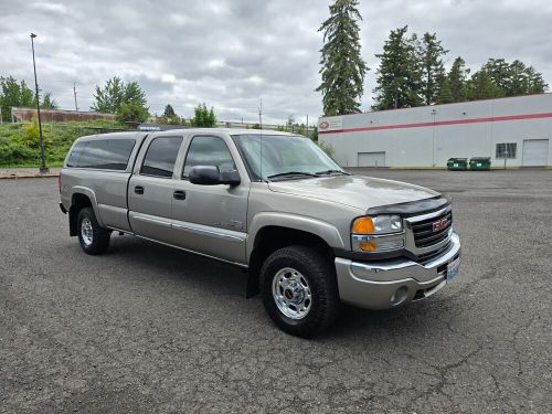 2003 gmc 2500hd crew cab long bed 4x4 duramax diesel low miles