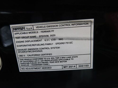 2014 Ferrari FF 6.3L V12 650hp AWD, US $64,900.00, image 9