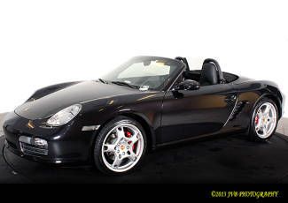 2005 black on black boxster roadster s, one owner, low miles, bi-xenon lights!