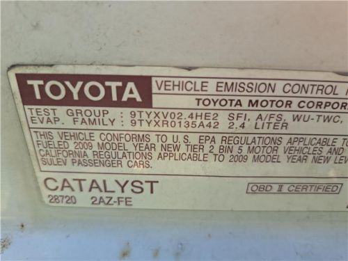 2009 Toyota Camry LE, US $500.00, image 9