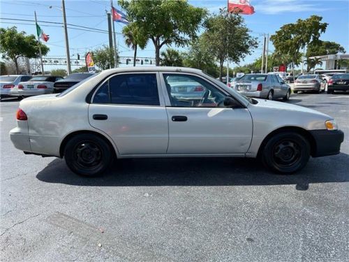 2001 toyota corolla ce 4dr sedan