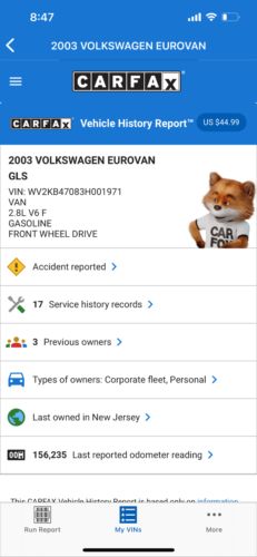2003 Volkswagen EuroVan VERY CLEAN, US $10.50, image 34
