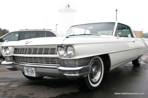 1964 cadillac deville series 62 two door hardtop, southern car, runs and drives