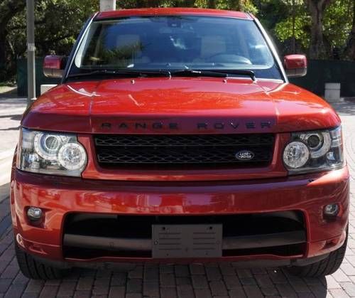 Amazing deep red metallic! 2010 land rover range rover sport supercharged !
