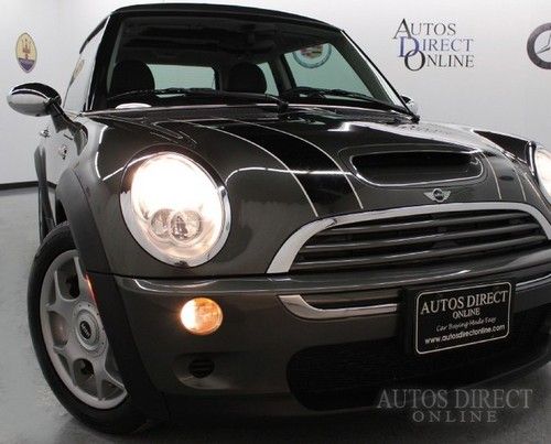 We finance 2006 mini cooper s hardtop supercharged 1owner 77k pano spoiler htdst