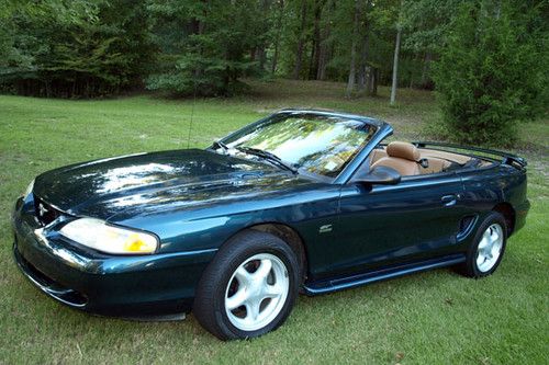 1995 ford mustang gt convertible 5.0l all original 59k miles