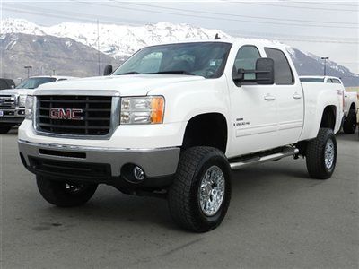 Crew cab slt 4x4 duramax diesel allison lift wheels tires leather low price