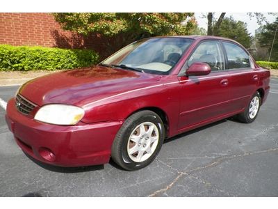 Kia spectra georgia owned keyless entry dual airbags cd player no reserve only