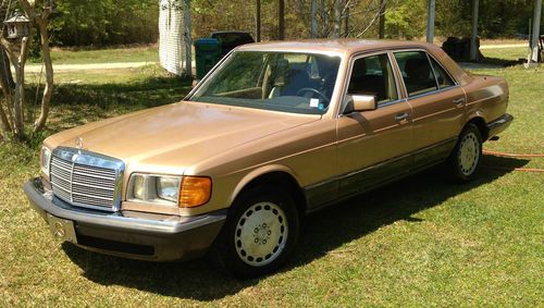 1985 mercedes-benz 300sd turbo diesel sedan 4-door 3.0l