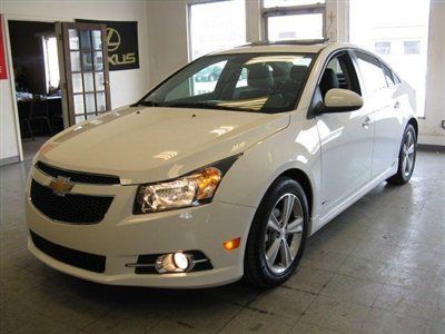 2013 chevrolet cruze lt rs pkg factory warranty htd seats roof onstar $19995