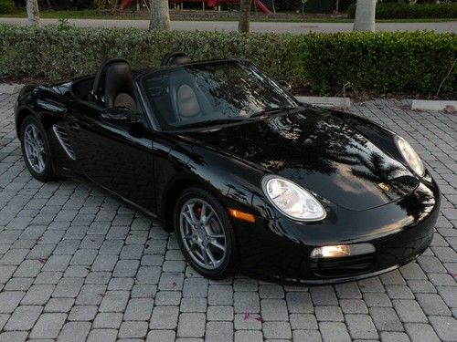 05 boxster 5-speed manual bose cd changer sport chrono heated leather seats fl