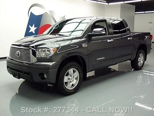 2013 toyota tundra ltd crewmax 4x4 trd sunroof nav 6k texas direct auto